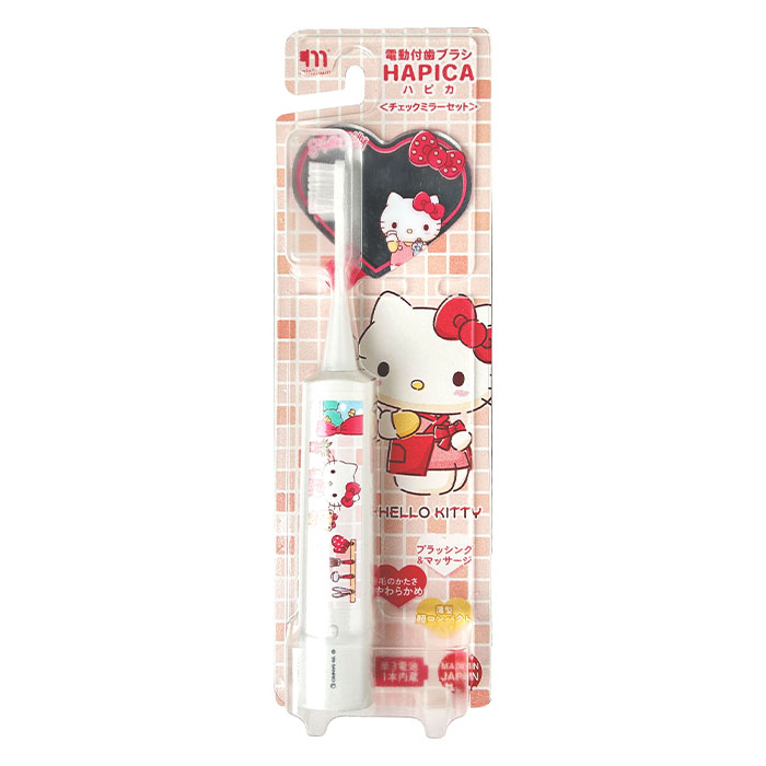 ハローキティ ハピカ チェックミラーセット